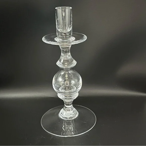 Crate & Barrel Anya Glass Candle Holder - Picture 9 of 9